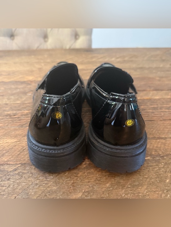 Brand New JCBaby Imported Black Patent Leather Penny Loafers  (Size 46) main image 4